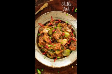 Crispy Chilli Fish | Fish Manchurian | Restaurant Style Fish Recipes #shorts