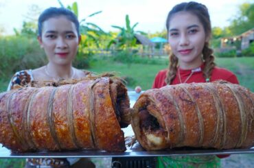 Pork crispy with chili rice sauce cook recipe with my sister - Amazing video