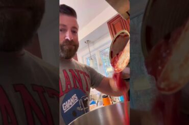 We’re making some spooky & scary chili #recipe #shorts