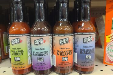 canadian brand. excellent flavors, great heat