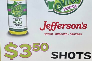 Hot pickle vodka is a thing