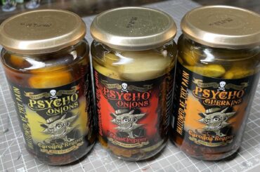 Spicy pickled snacks