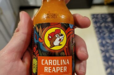Girlfriend just picked this one up for me on her way back from Nashville. Tasty explosive heat.