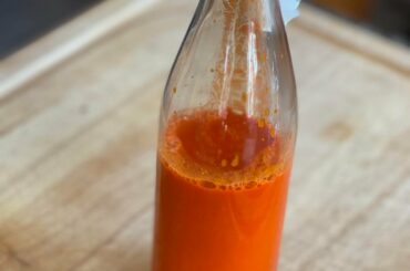 First batch ever of fermented hot sauce.