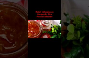 Thai Sweet Chili Sauce #shorts #viralshorts #shortsvideo