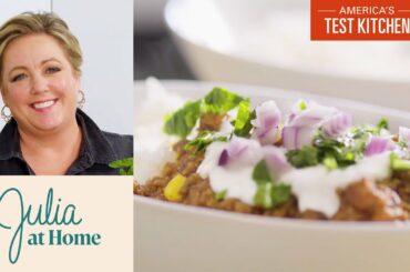 How to Make Southwestern Chili and Easy White Rice | Julia at Home