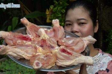 Grill chicken thigh with chili recipe   Simple Cooking