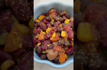 Homemade Vegan Chili Recipe #shorts #chili #vegan #plantbased