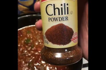 Homemade Halloween Chili | Family Recipe #homemadechili #halloween #dinner #cookingwithclaire