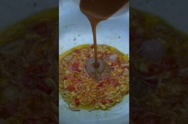 Okra Recipe - Village man cooking #shorts