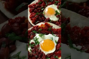 Huevos Rancheros | Mexican fried eggs #shorts