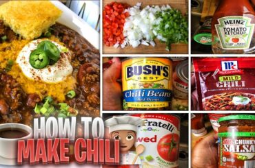 HOW TO MAKE THE QUICK AND BEST CHILI RECIPE