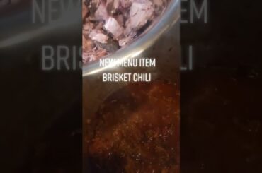 making brisket chili