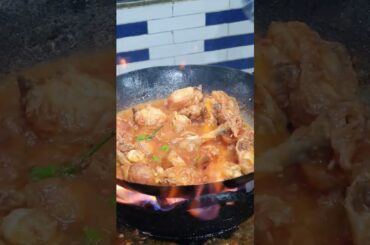 Chicken Karahi Only Tomatoes, chili , and Ginger, Charsi Karahi #charsikarahirecipe #shorts #viral