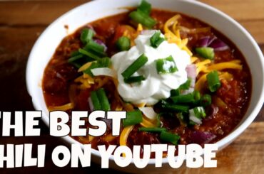 BEST HOMEMADE CHILI RECIPE ON THE WEST COAST.