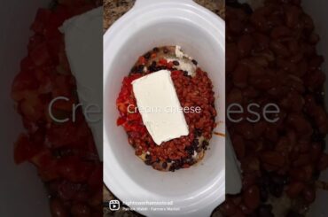 Creamy chicken chili!