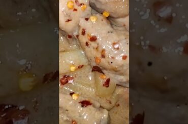 Adobo sa gata with chili flakes!! #yummy #yummyfood #adobo #pinoy #pinoyfood