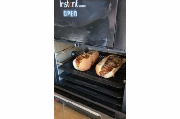 BEST Air Fry Chili Cheese Dog #shorts