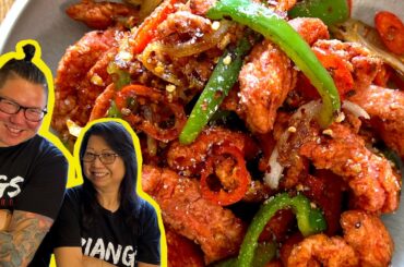 Smoked Crispy Chilli Chicken JUST LIKE TAKEOUT