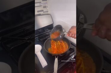 Cooking sweet chili salmon #mycooking #recipe #shorts