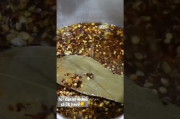 Chili Garlic Oil Recipe