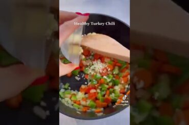 Healthy Turkey Chili!