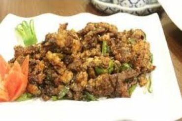 Crispy Chili Beef Recipe | I Vegan Crispy Chilli Beef | Chinese Crispy Beef Recipe