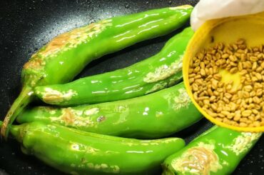 Spicy Chilli Masala By Tawa Foodies, Chilli masala recipe | Fried Chili in oil #chillirecipe