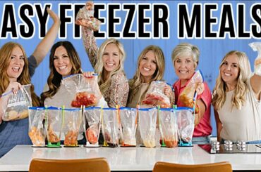 The BEST Instant Pot FREEZER MEALS for BUSY NIGHTS!