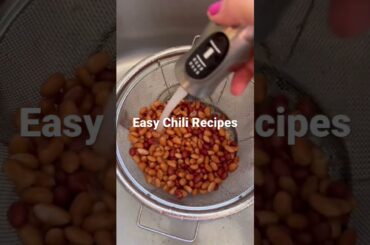 Easy Chili Recipes
