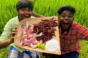 Cooking Chinese Chicken Leg Crispy With Chili Sauce Recipe | Amazing Crispy Chilli Chicken Video