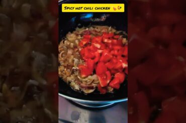 Spicy hot chili chicken recipe #shorts #youtubeshorts #shortvideo #viralshorts #viral