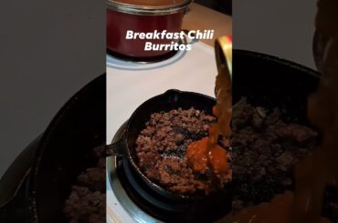 Goodhomeflavors Chili Burritos #burritos