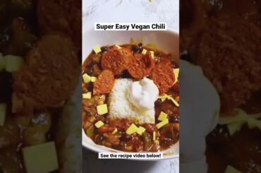 This recipe is perfect if you have no time! #instantpot #veganchili #easyrecipe