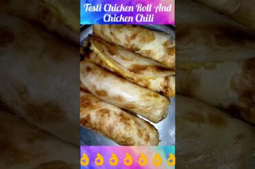 Testi Chicken Roll And Chicken Chili video