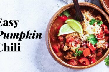 Hearty Pumpkin Chili Recipe