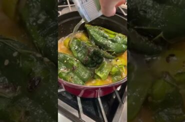 Chili verde with smoked Kurobuta pork shanks!