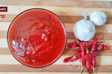 HOT RED CHILLI SAUCE RECIPE: This is the BEST tasting, easiest recipe you'll ever make