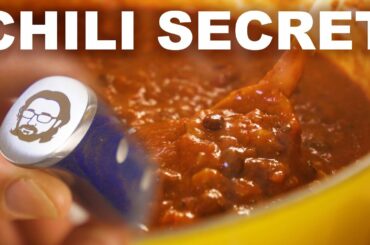 The SHOCKING SECRET to great chili