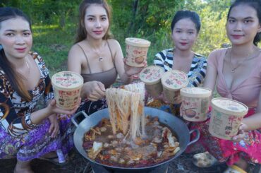 Cook and eat noodle chili soup recipe - Amazing cooking