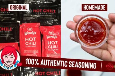 Wendy's Original Chili Seasoning | Just Like Original | TheFoodXP