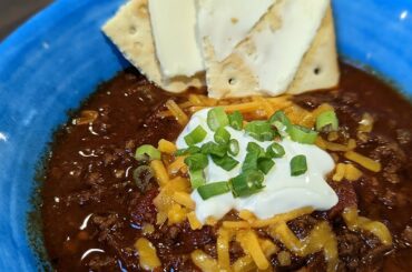 The Best Chili Recipe (simple no beans) | Cooking In The RV | Now We Roam
