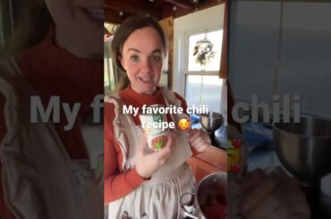 Chili recipe for family of 7 #CatholicHomemaker #TraditionalHousewife #Homemaker #MealPlanning