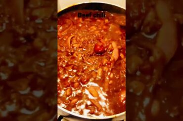 Beef chili #reels #tiktok #viral #chili #food