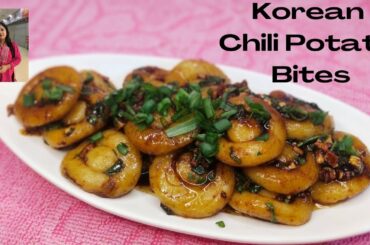 Trending Korean Chili Garlic Potato Bites | Viral Trending Recipe...