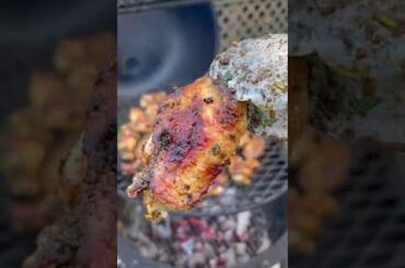 Elote Style Chicken Wings Recipe | Over The Fire Cooking by Derek Wolf