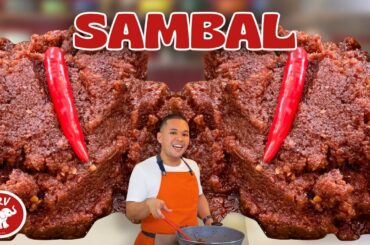 MY FAVORITE CHILI PASTE! PERFECT FOR ANY ULAM, AND RICE! SAMBAL