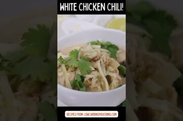 White Chicken Chili Dinner Recipe