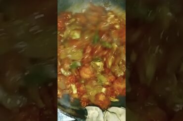 Cauliflower Chilli Recipe || Gobi Chili recipe || How to make Chilly Gobi recipe || #shorts#viral