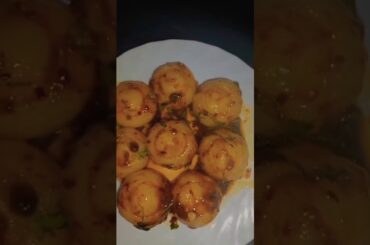 Korean chili garlic potato bites || Mazedar chili garlic potato bites || unique Dish #short